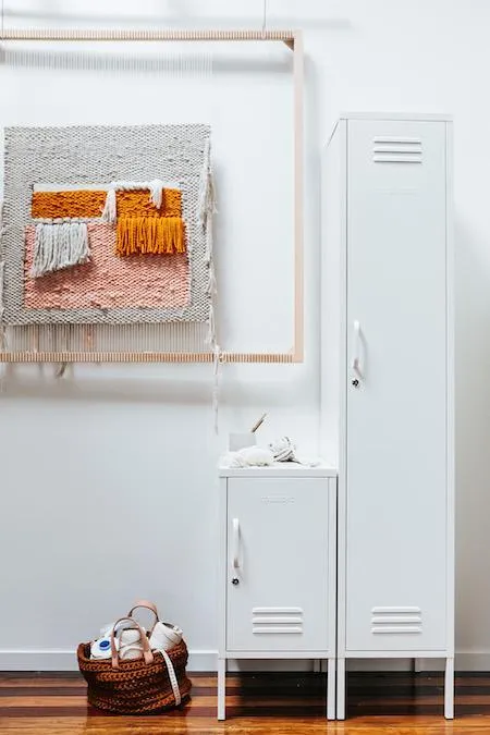 Mustard Made - Shorty Locker in White