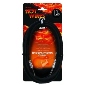 On-Stage IC-10 1/4" to 1/4" Instrument Cable - 10'
