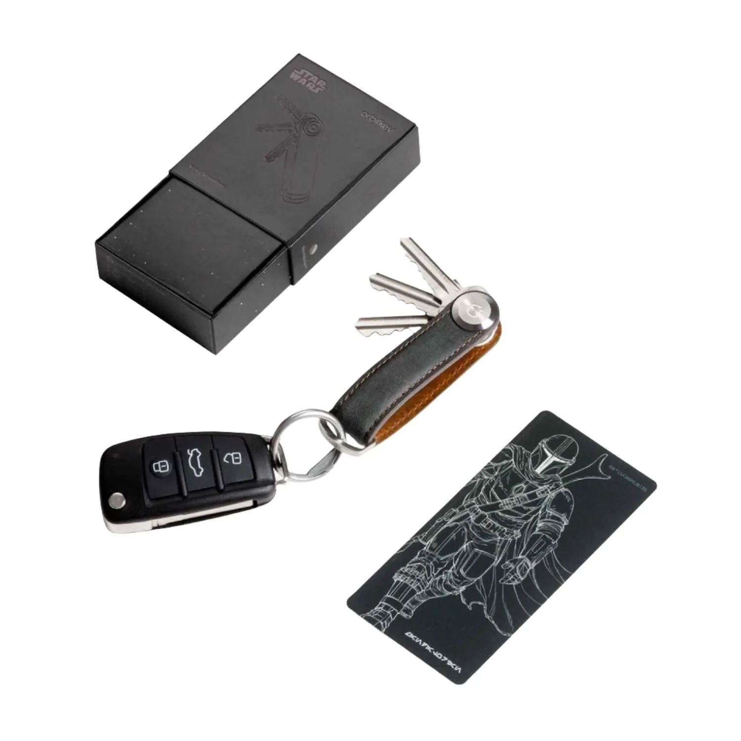 Orbitkey Star Wars Crazy Horse Leather Key Organiser