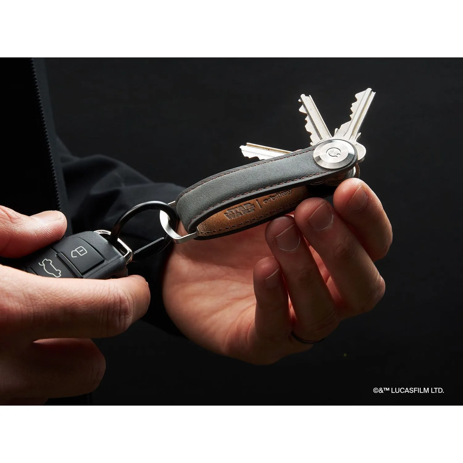 Orbitkey Star Wars Crazy Horse Leather Key Organiser