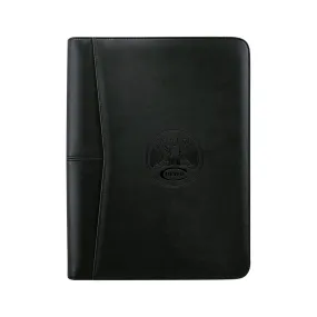 Pedova Writing Padfolio Eagle Logo - Black