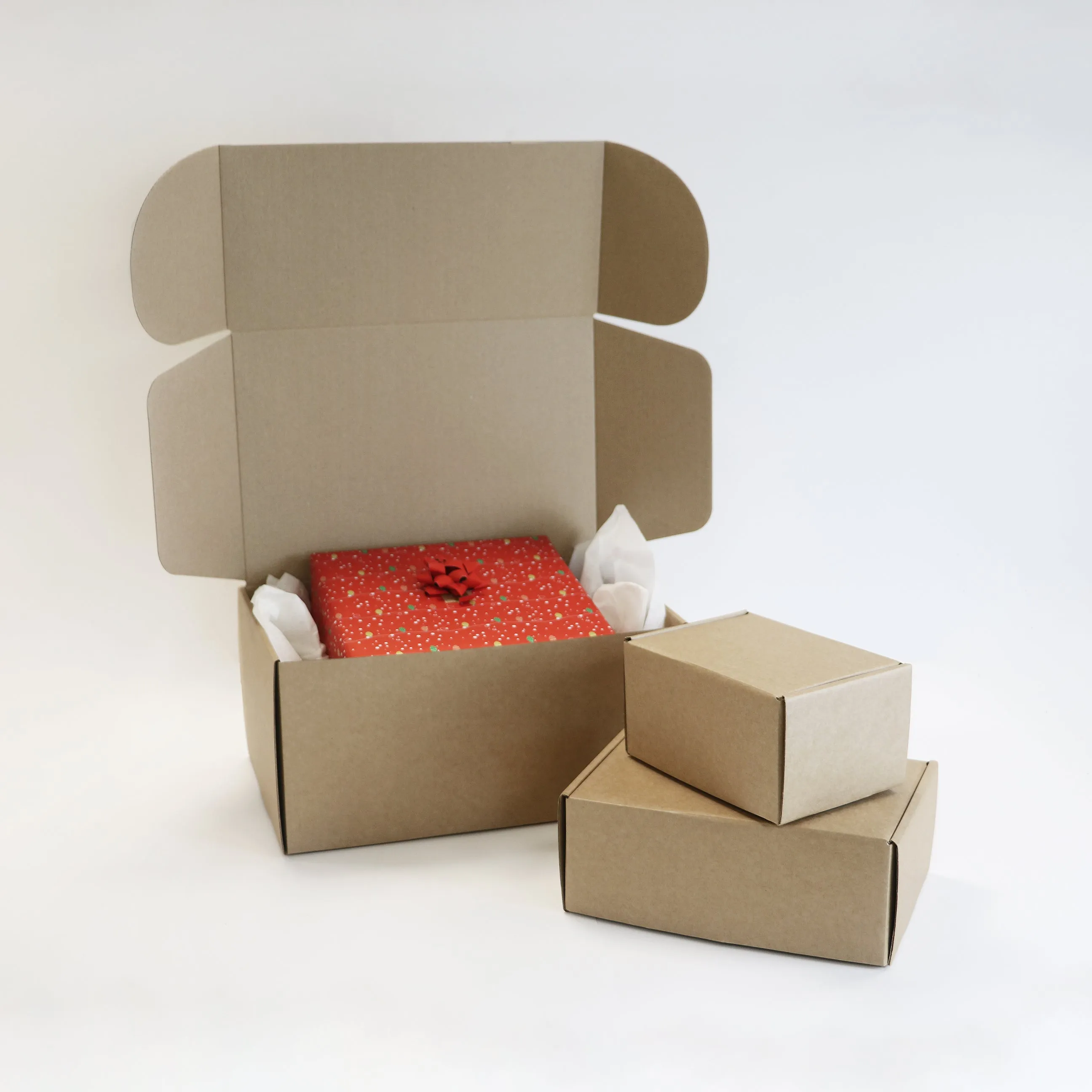 Plain Range Delivery Boxes - Sample Pack