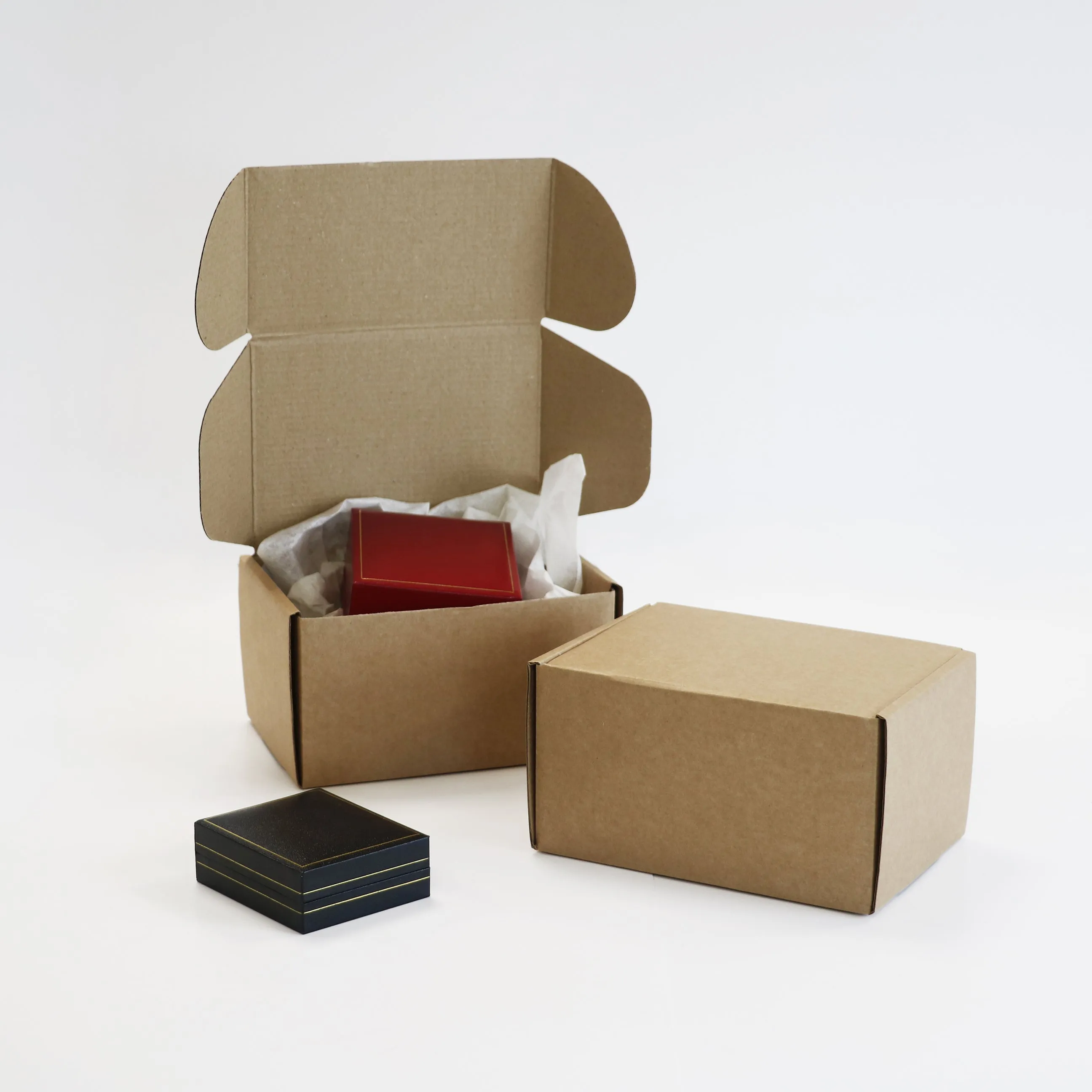 Plain Range Delivery Boxes - Sample Pack