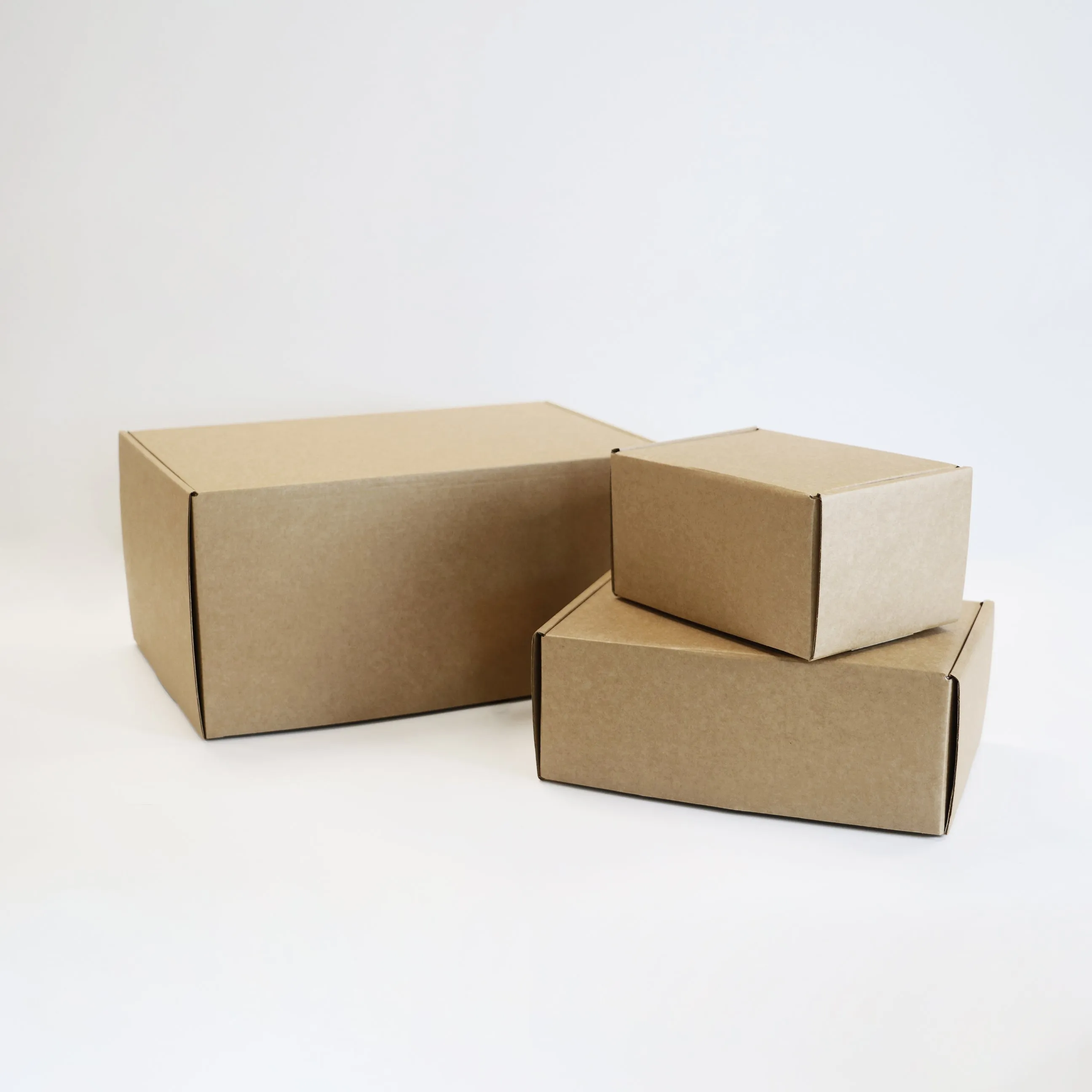 Plain Range Delivery Boxes - Sample Pack