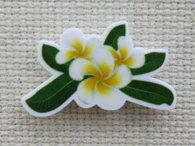 Plumeria Needle Minder, Cover Minder, Magnet