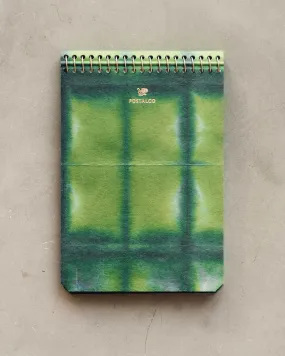 Postalco Notebooks, Moss Square Dyed