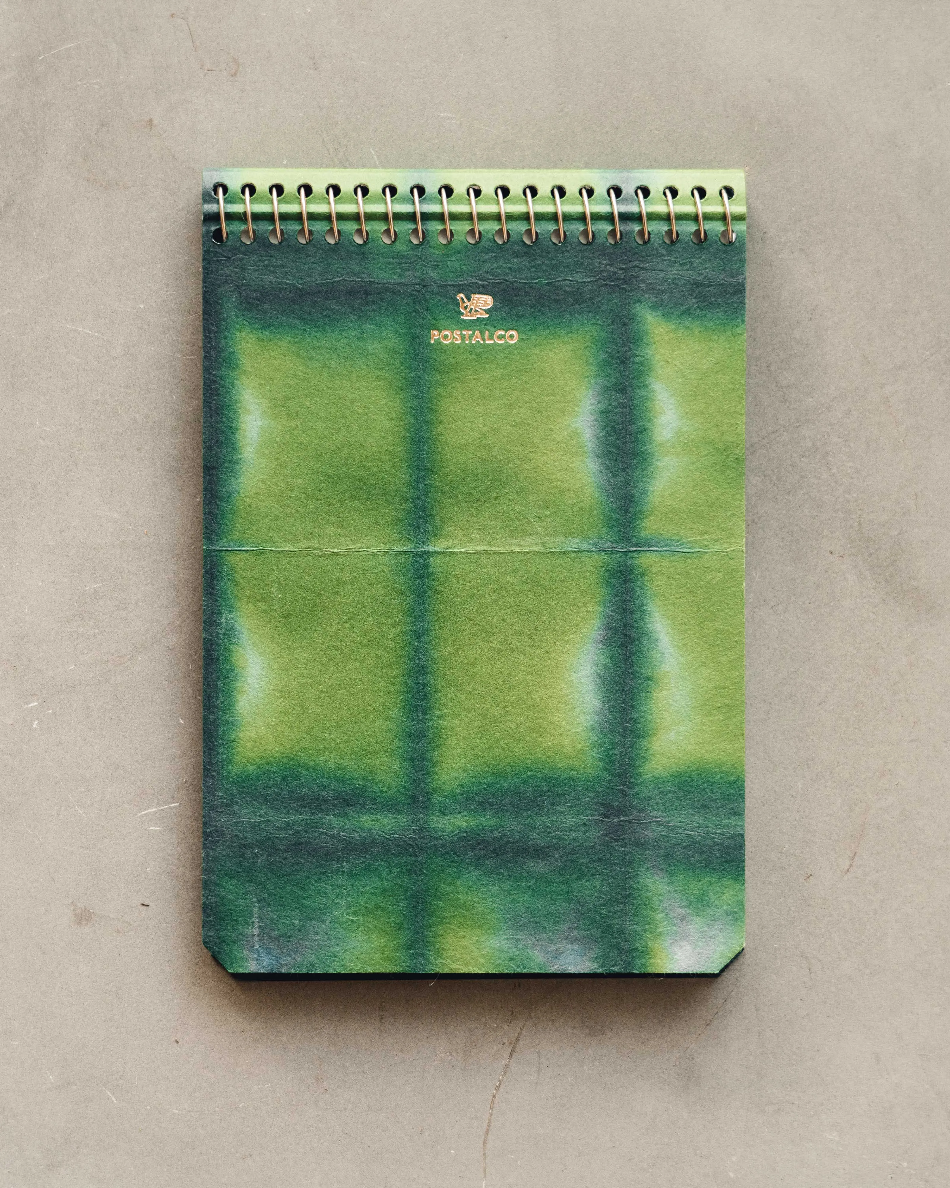 Postalco Notebooks, Moss Square Dyed