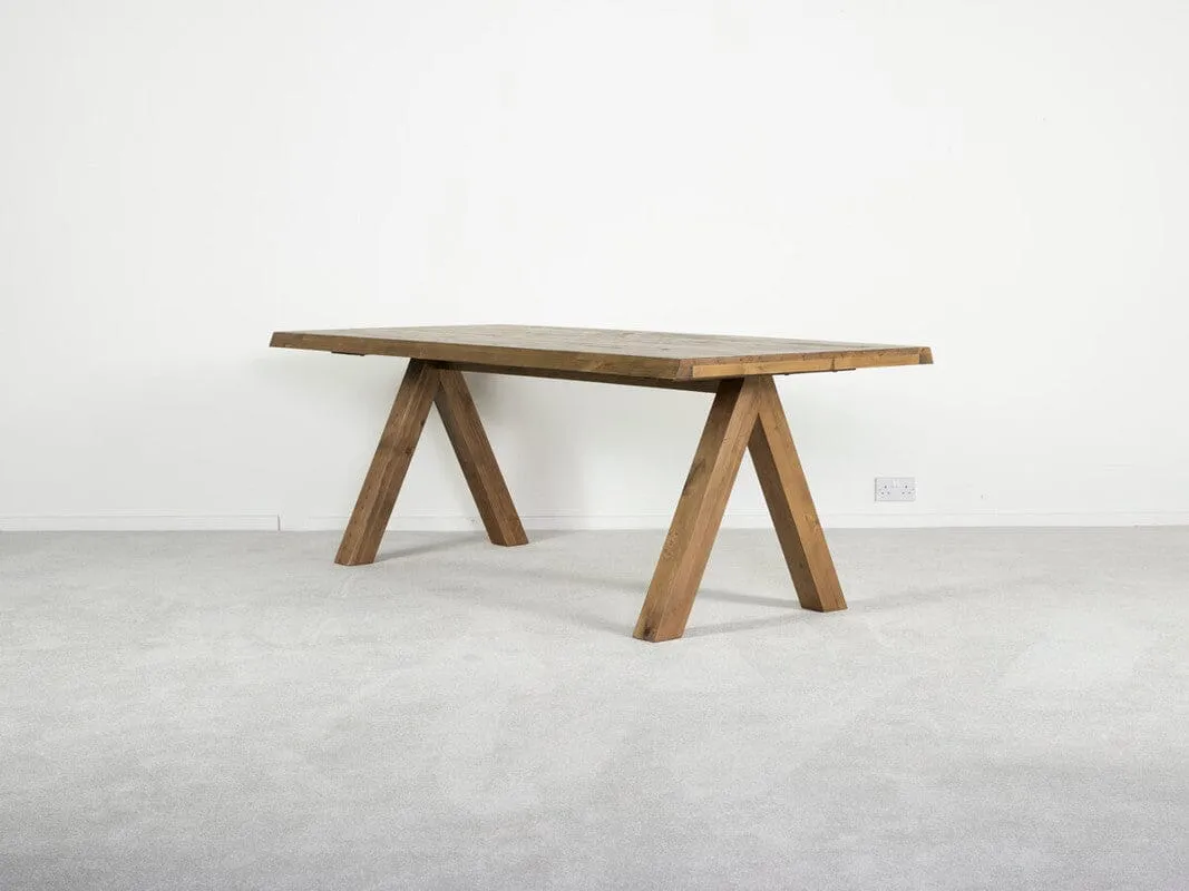 Pyramid 2M Fixed Top Dining Table
