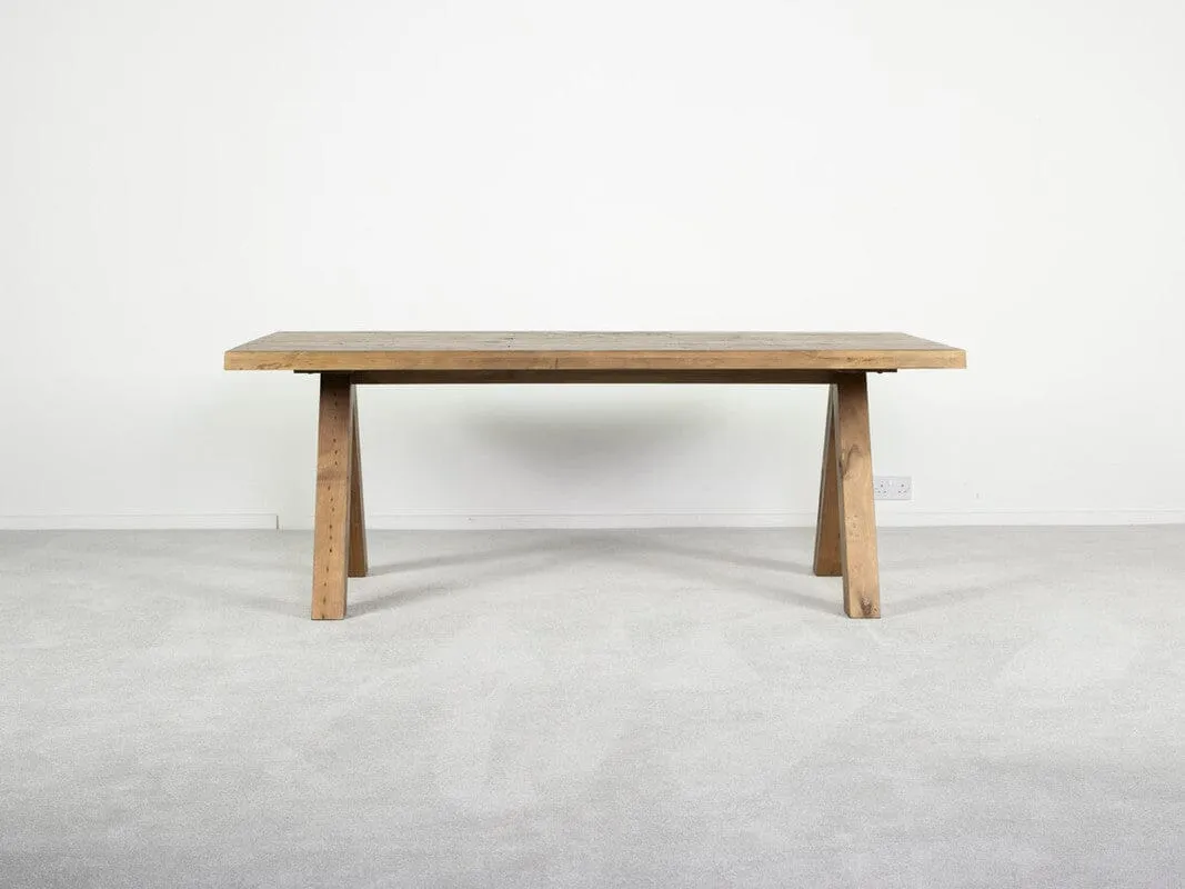 Pyramid 2M Fixed Top Dining Table