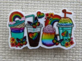 Rainbow Themed Drinks Needle Minder, Cover Minder, Magnet