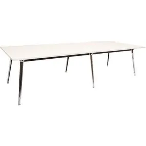 Rapidline Rapid Air Boardroom Table 2400 X 1200 X 750Mm White