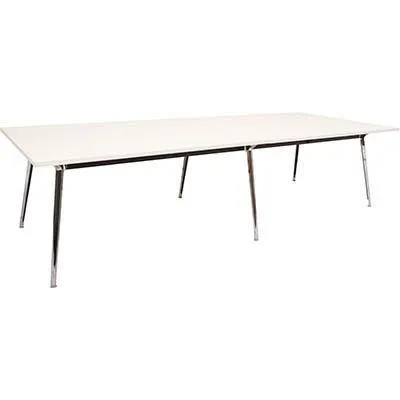 Rapidline Rapid Air Boardroom Table 2400 X 1200 X 750Mm White