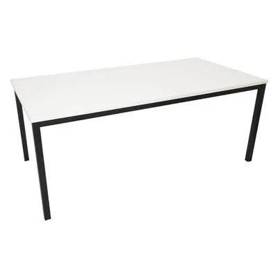 Rapidline Steel Frame Table 1500 X 750Mm White