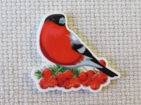 Red Bird Needle Minder, Cover Minder, Magnet