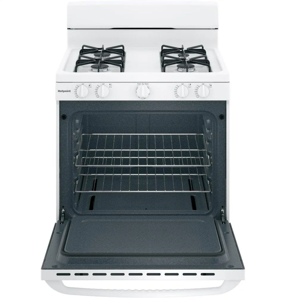 RGBS300DMWW Hotpoint® 30" Free-Standing Gas Range