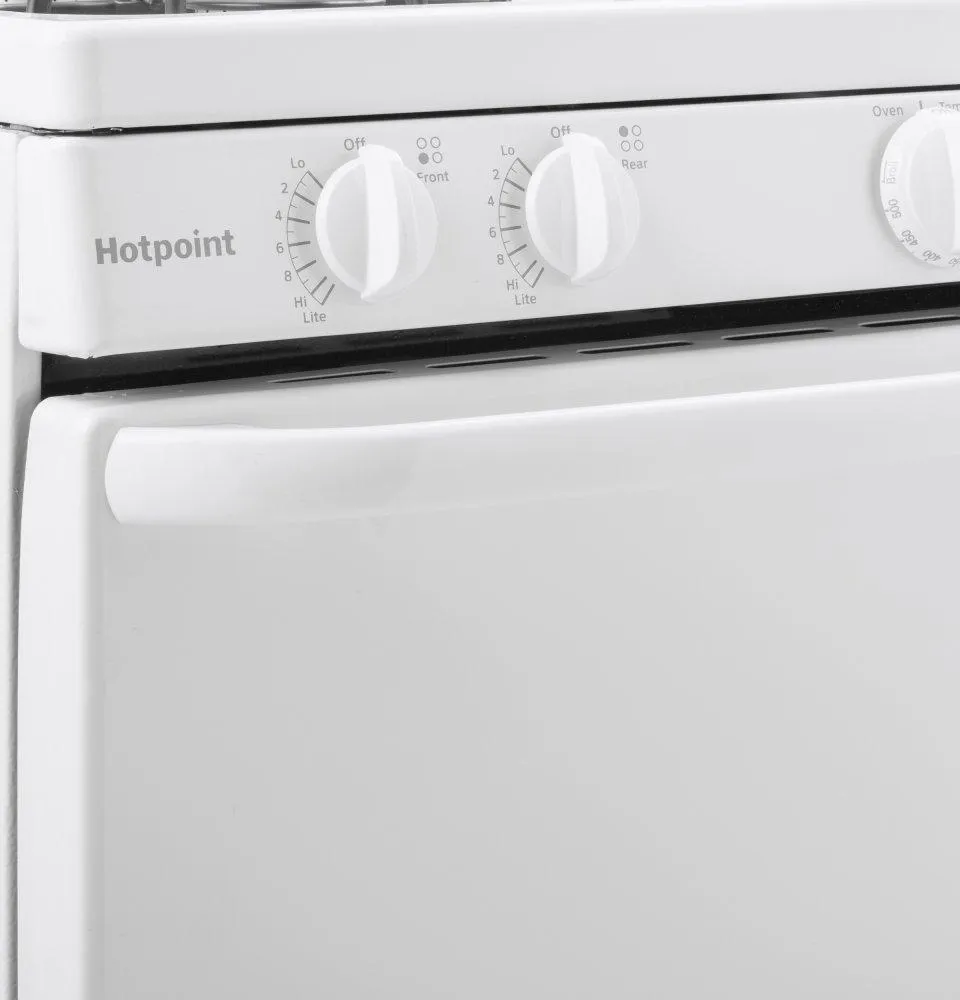 RGBS300DMWW Hotpoint® 30" Free-Standing Gas Range