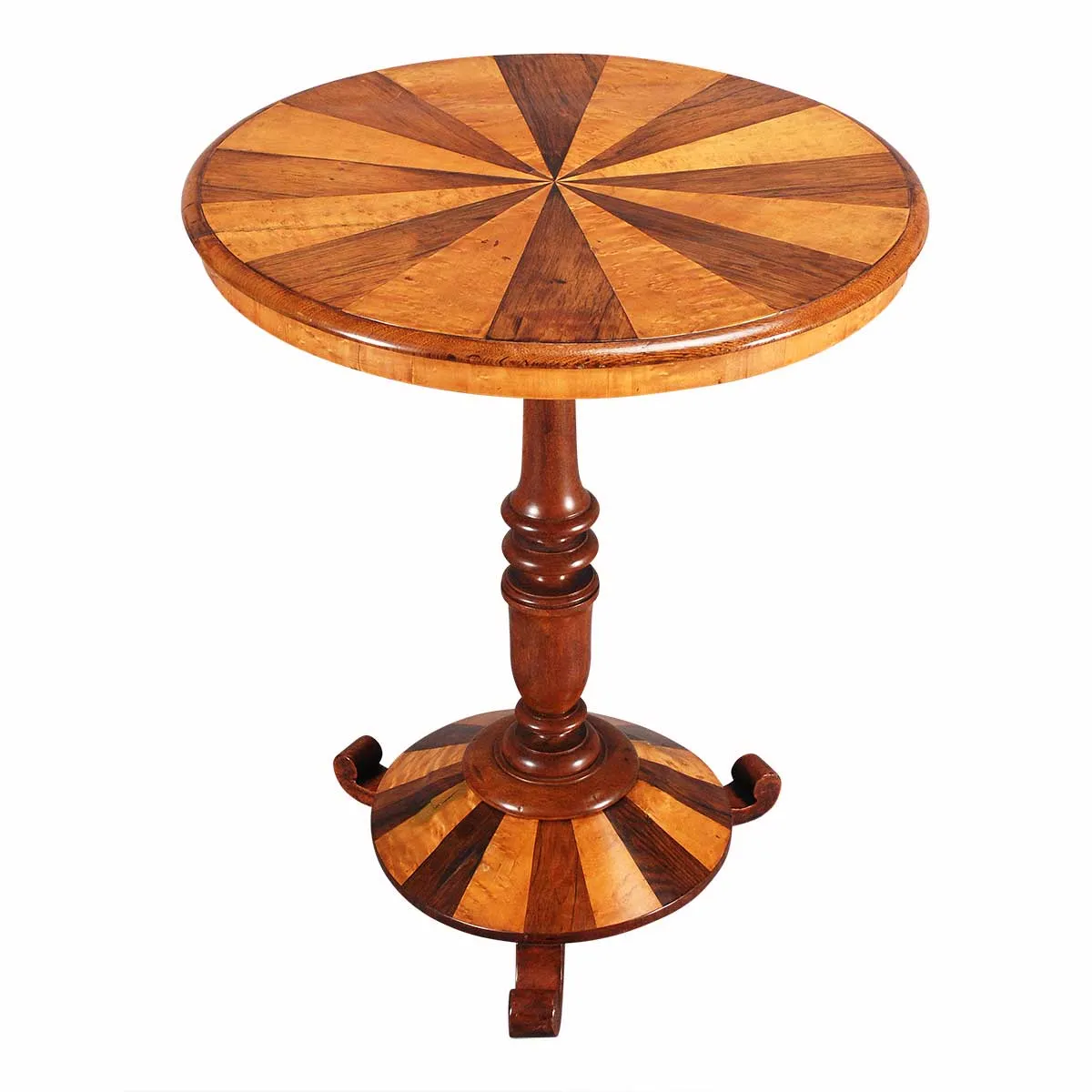 Rosewood and Satinwood Occasional Table