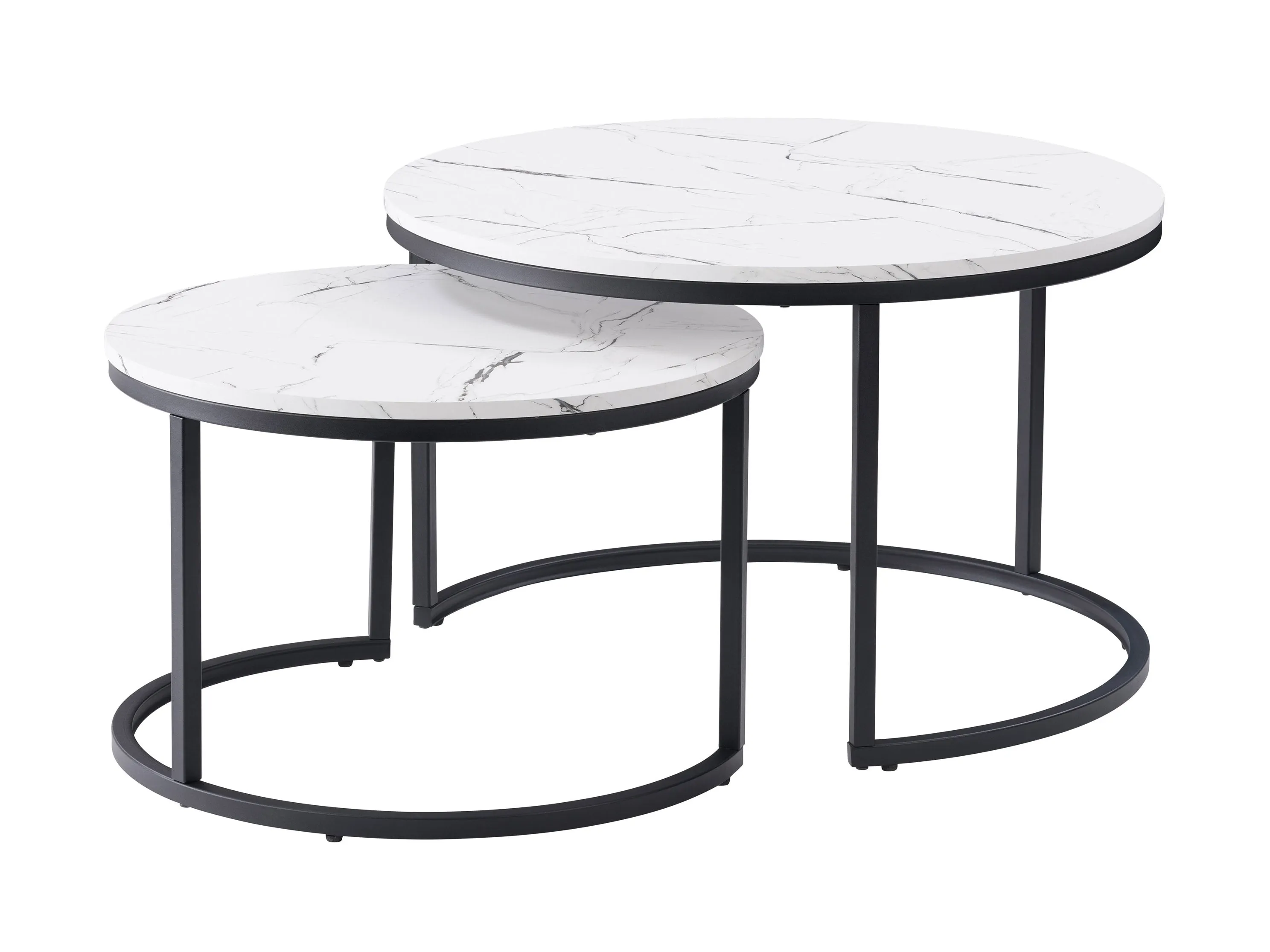 Round Nesting Coffee Tables