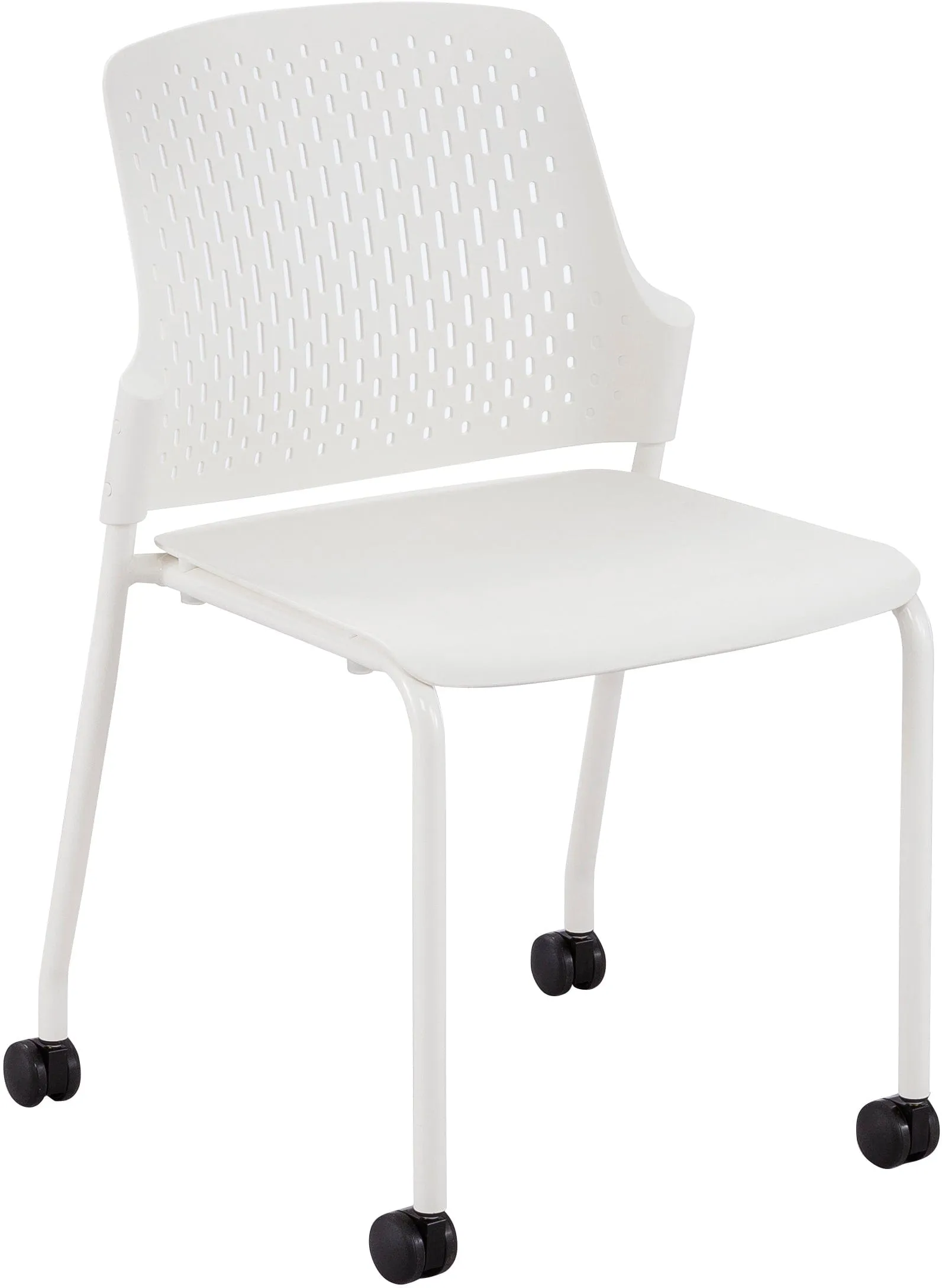 Safco Next™ Stack Chair with Casters, 4-Pack [4314]