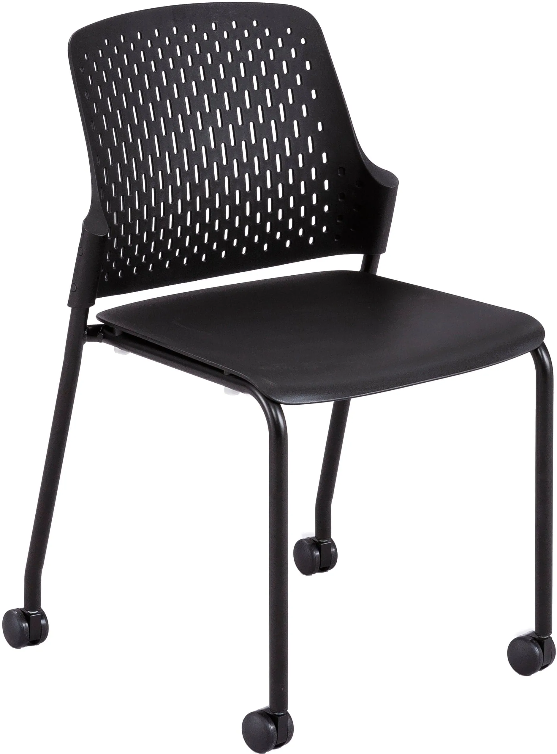 Safco Next™ Stack Chair with Casters, 4-Pack [4314]