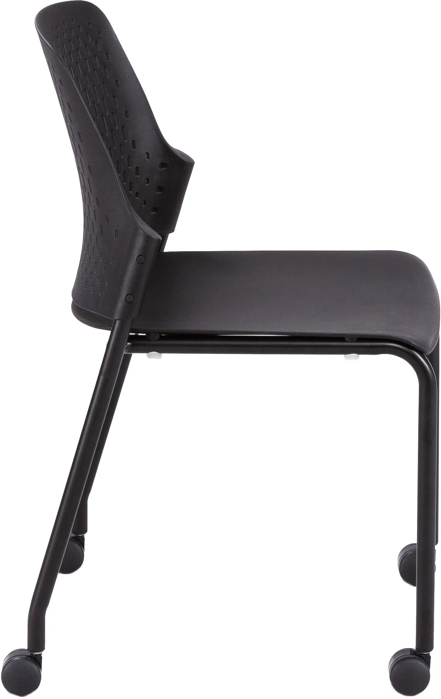 Safco Next™ Stack Chair with Casters, 4-Pack [4314]