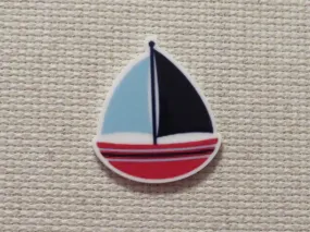 Sailboat Needle Minder, Cover Minder, Magnet