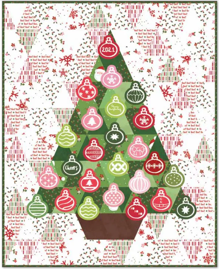 Sale! Holly Holiday Felt Panel Ornaments  | SKU #FT10888-PANEL