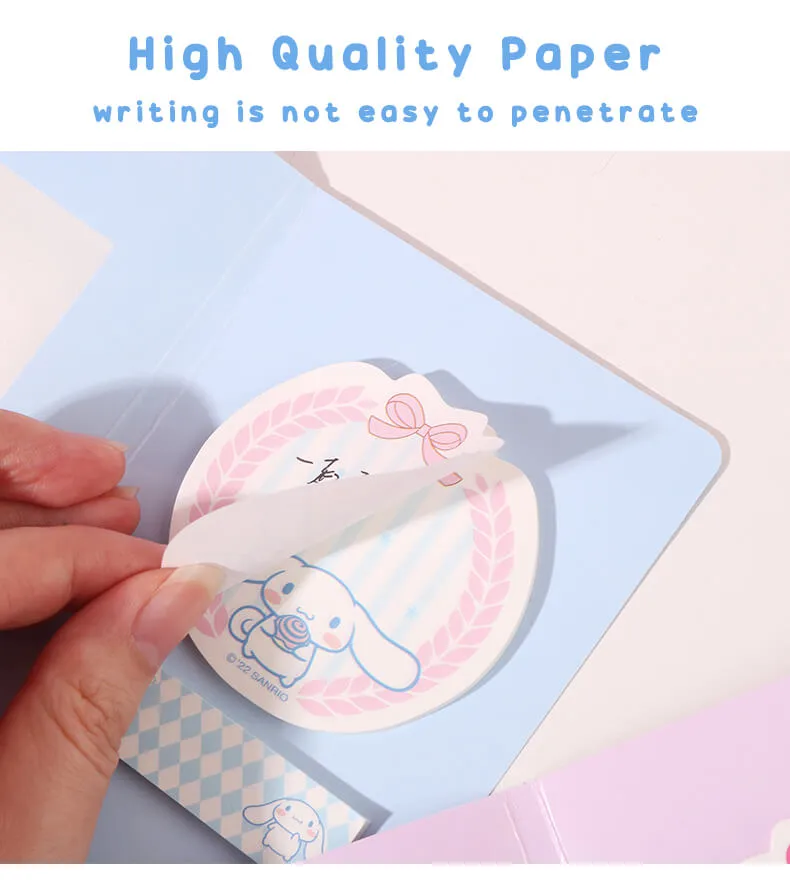 Sanrio College Style Frame Cardboard Sticky Notes