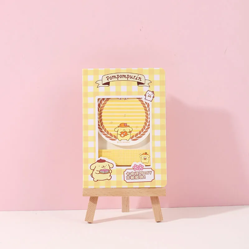 Sanrio College Style Frame Cardboard Sticky Notes