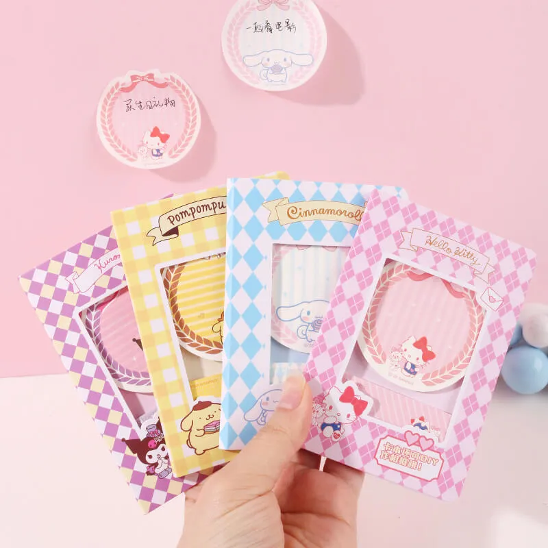 Sanrio College Style Frame Cardboard Sticky Notes