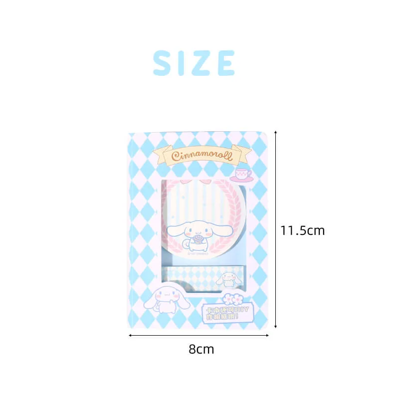 Sanrio College Style Frame Cardboard Sticky Notes