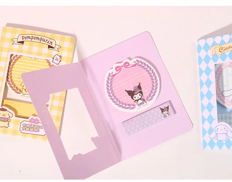 Sanrio College Style Frame Cardboard Sticky Notes