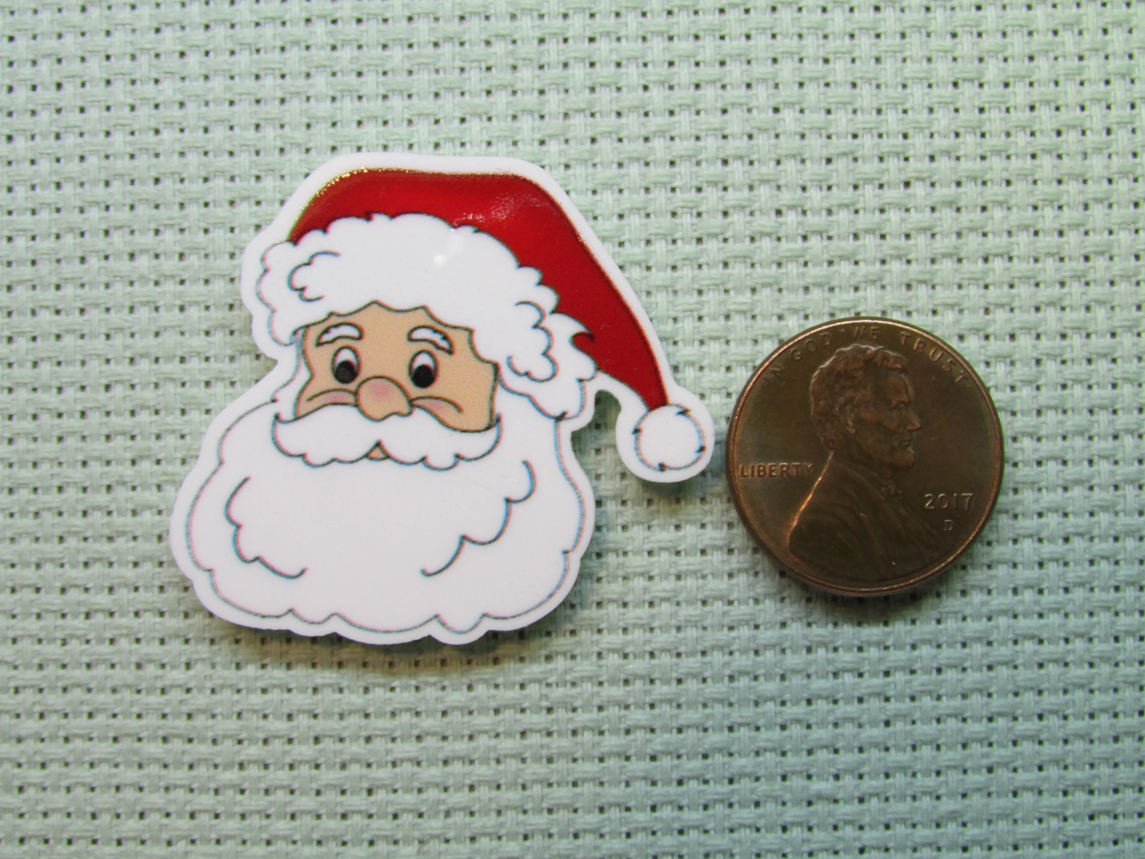 Santa Needle Minder, Cover Minder, Magnet