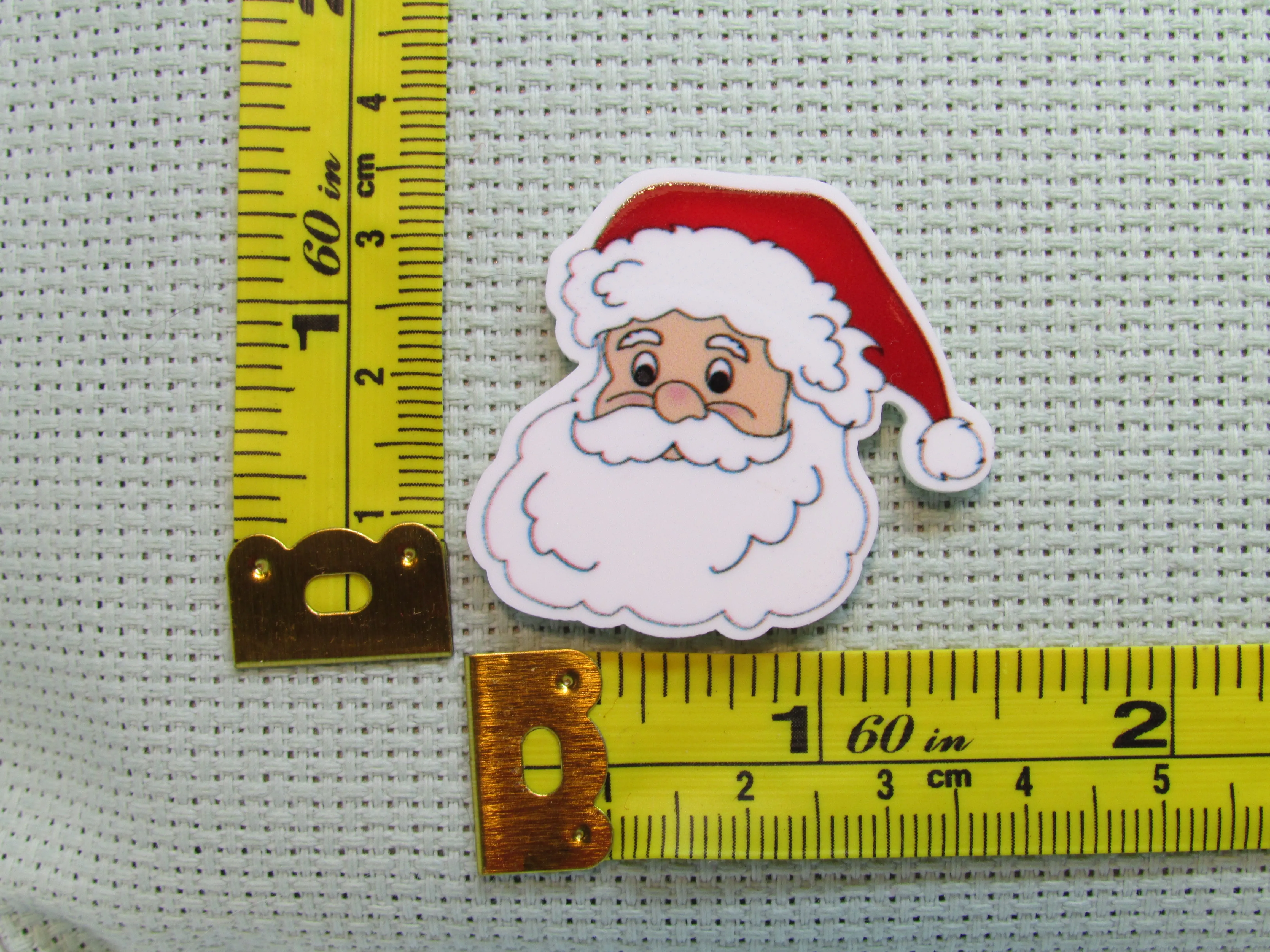 Santa Needle Minder, Cover Minder, Magnet