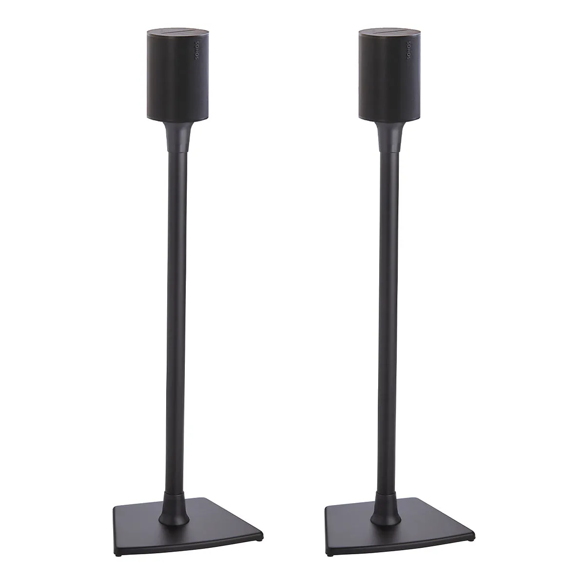 Sanus Fixed-Height Speaker Stands for Sonos Era 100 - Pair (Black)