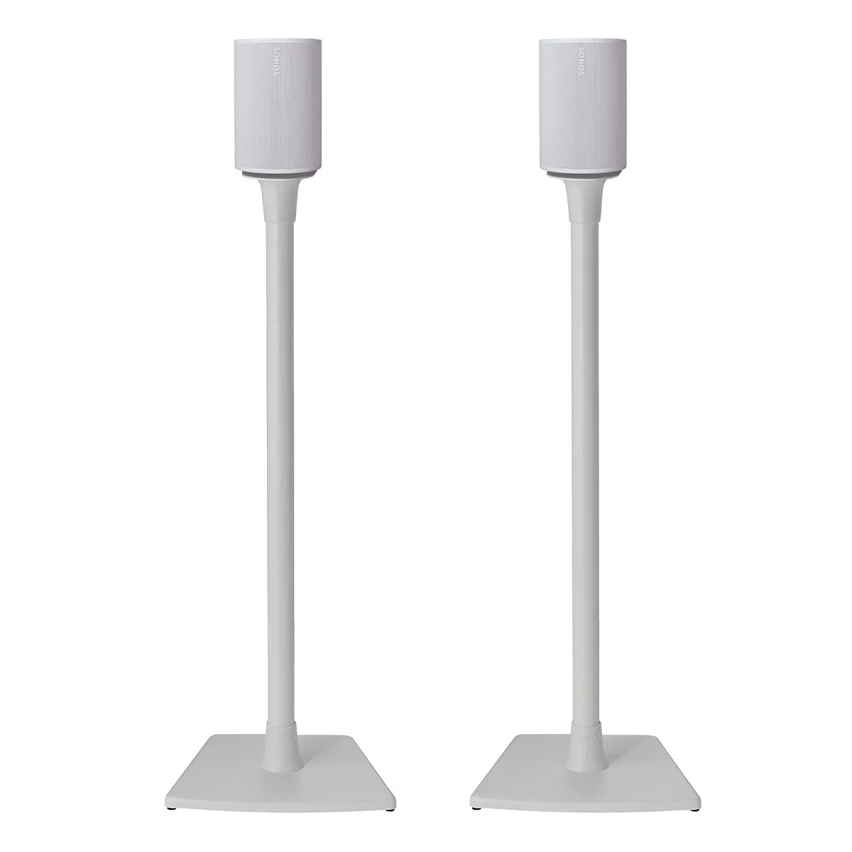 Sanus Fixed-Height Speaker Stands for Sonos Era 100 - Pair (White)