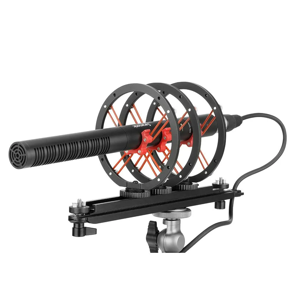 Saramonic VWS Professional Windshield & Suspension System (Zeppelin/Blimp) for Shotgun & Pencil Microphones