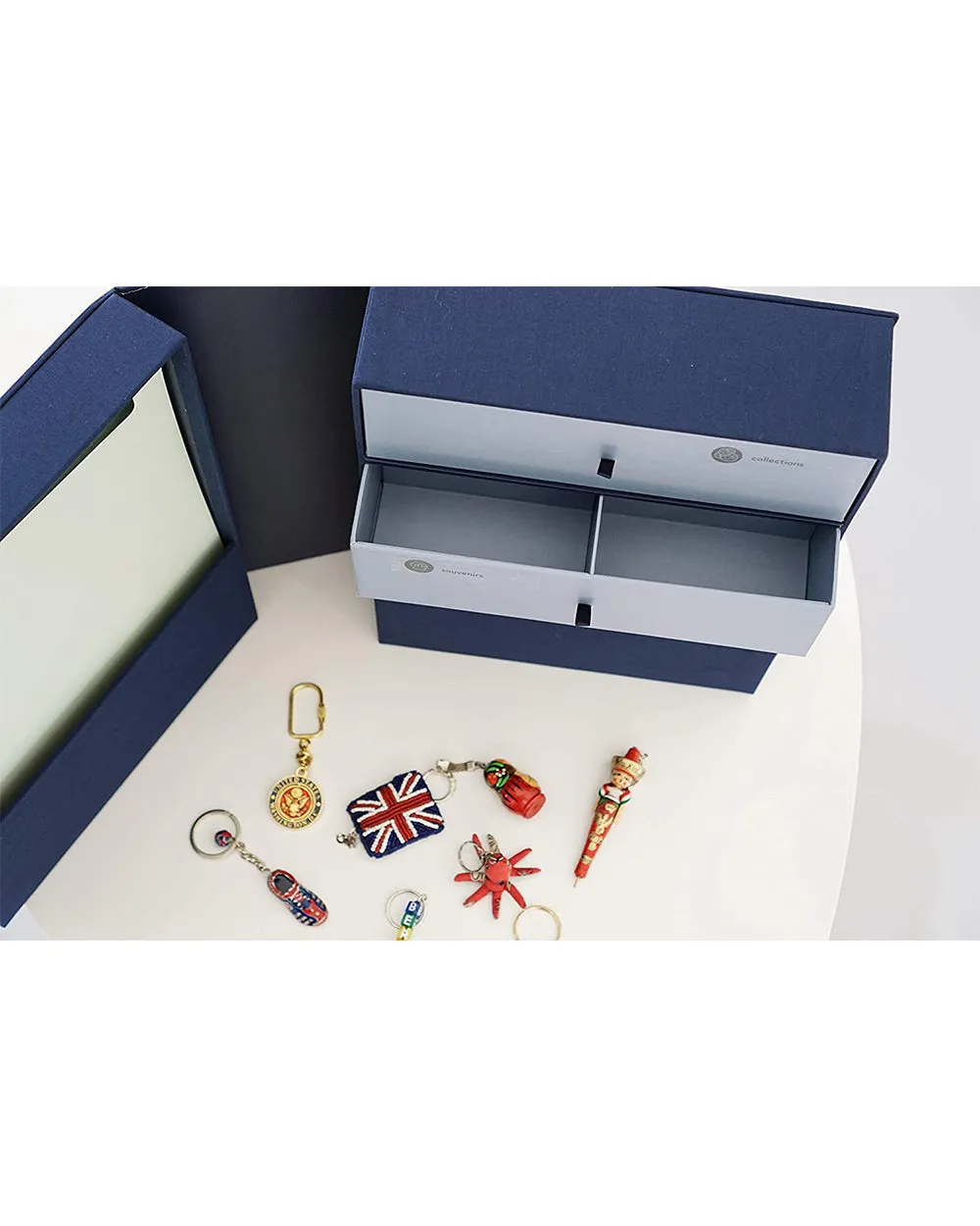 Savor The Vault All-In-One Office Organizer Blue