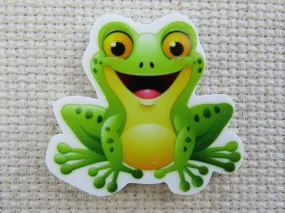 Sitting Frog Needle Minder, Cover Minder, Magnet