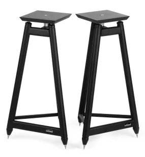 Solidsteel SS-6 Vintage Hi-Fi Speaker Stands - SS-6BK