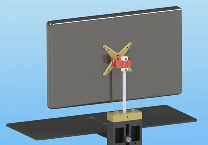 Sound Anchors DAW-1X Workstation stand with one Monitor mount