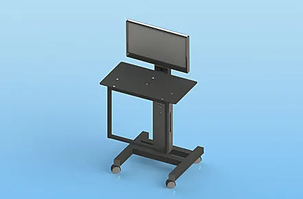 Sound Anchors DAW-1X Workstation stand with one Monitor mount