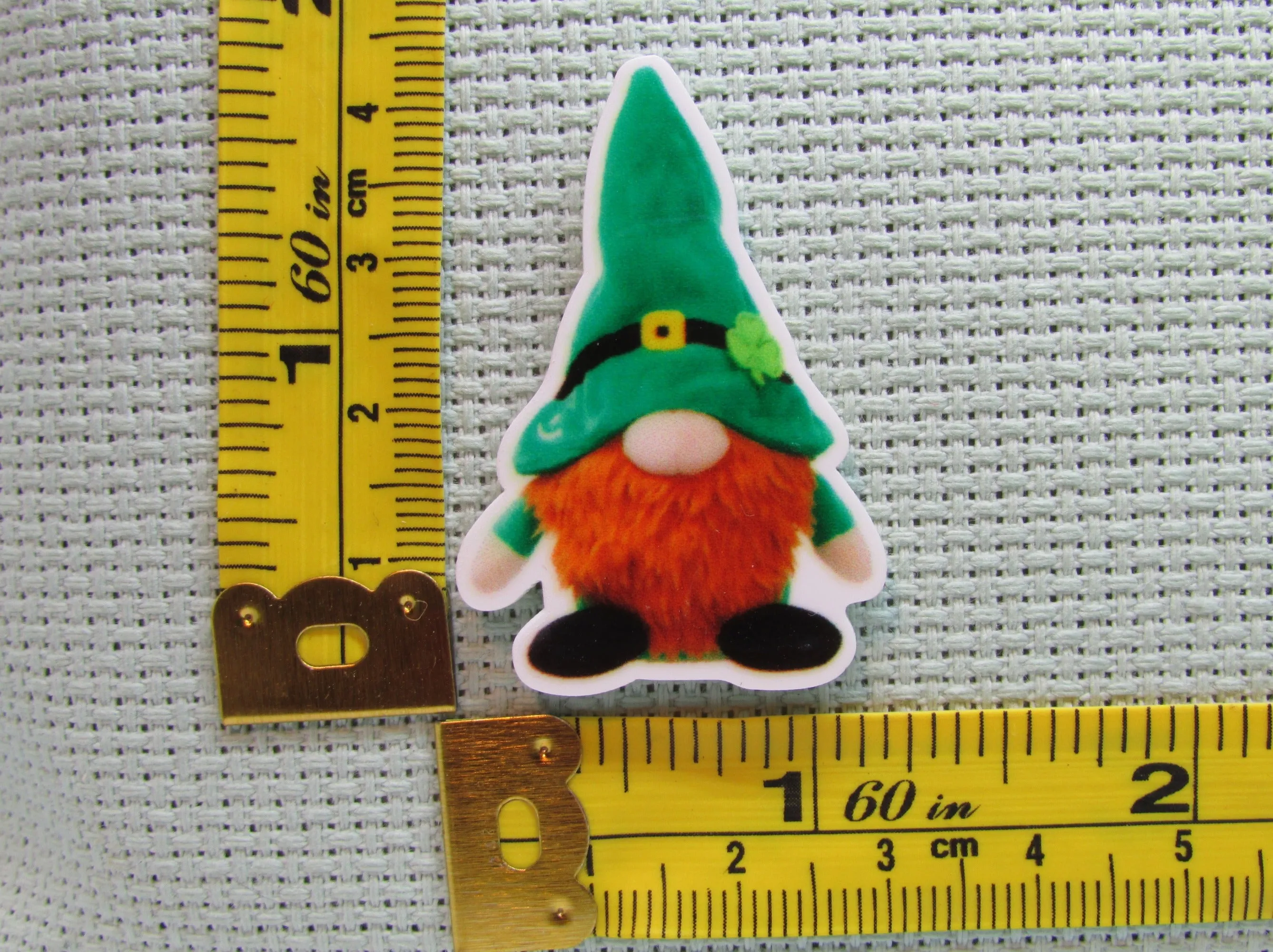 St Patrick's Day Gnome Needle Minder, Cover Minder, Magnet