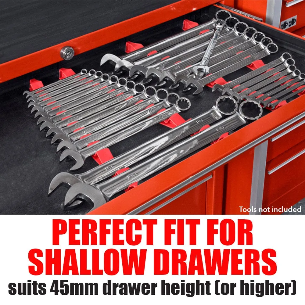 STEALTH Low Profile Spanner Rack - Holds 30 Tools