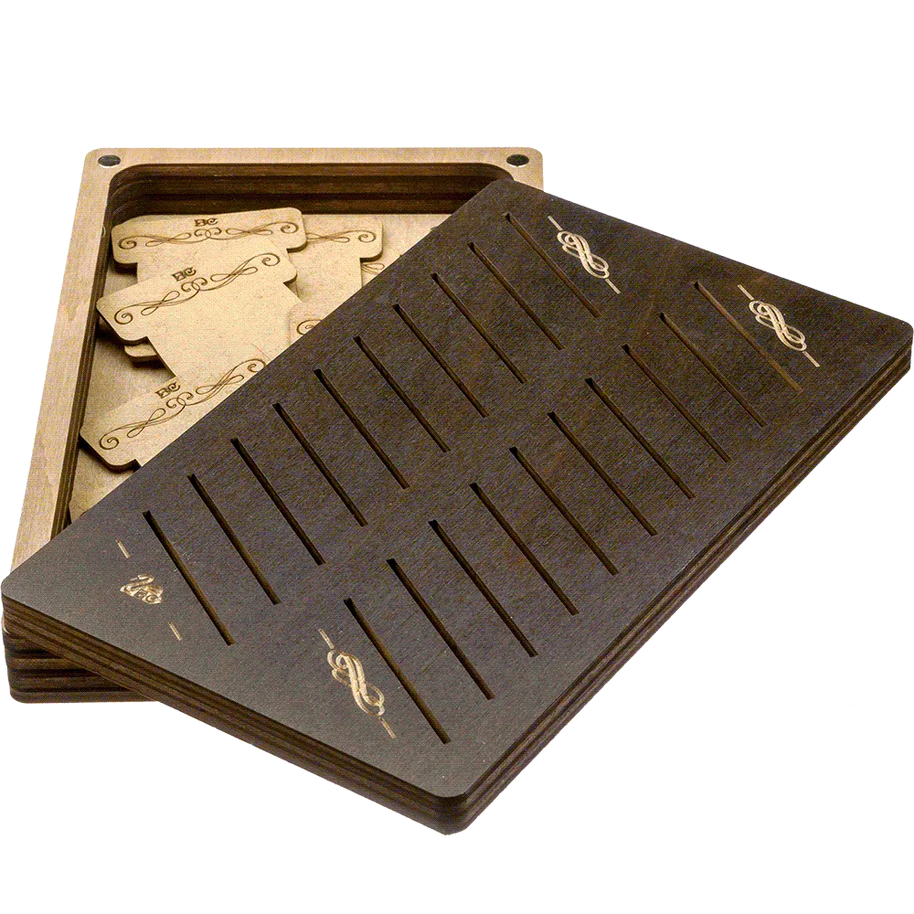 Storage Box for handcraft and 22 bobbins included