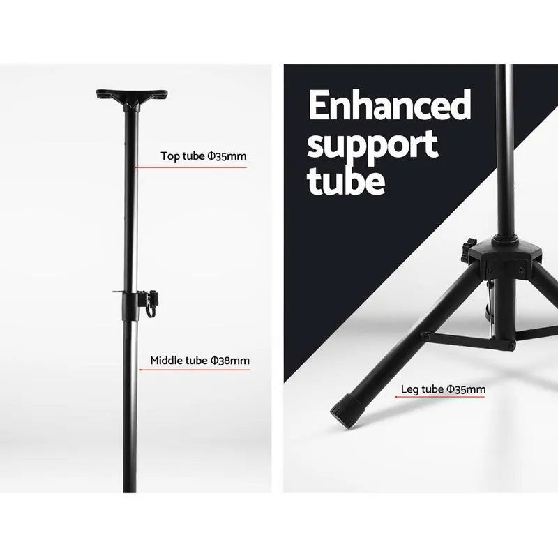 Studio Speaker Stands - Adjustable Height - Pair