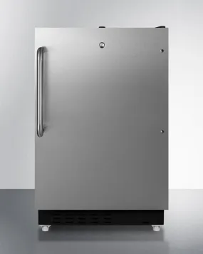 Summit ALRF49BCSS 21" Wide Built-in Refrigerator-freezer, ADA Compliant