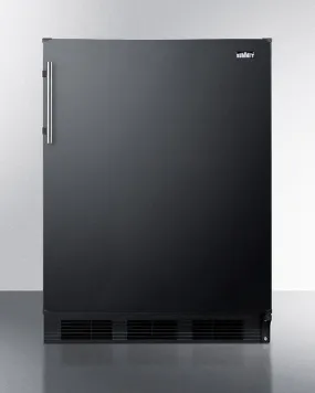 Summit CT663BKADA 24" Wide Refrigerator-freezer, ADA Compliant