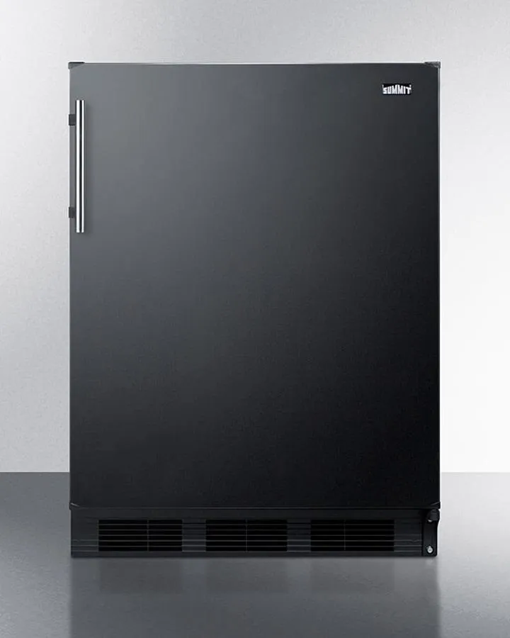 Summit CT663BKADA 24" Wide Refrigerator-freezer, ADA Compliant