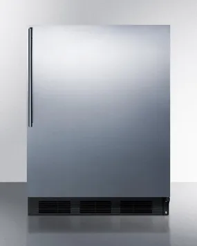 Summit CT663BKBISSHVADA 24" Wide Built-in Refrigerator-freezer, ADA Compliant